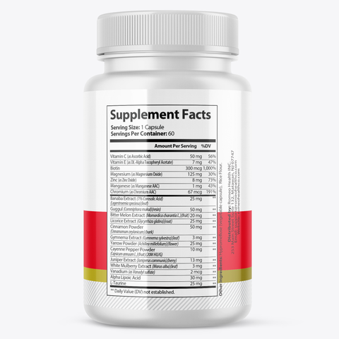 (2 Bottles) Glyco Renew Blood Support Pills (60 Capsules) (2 Bottles) Glyco Renew Blood Support Pills (60 Capsules)