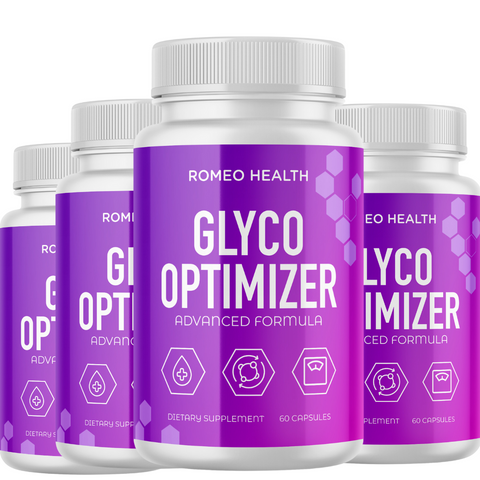 (4 Bottles) Glyco Optimizer Healthy Blood Formula Support Capsules (60 Capsules) (4 Bottles) Glyco Optimizer Healthy Blood Formula Support Capsules (60 Capsules)