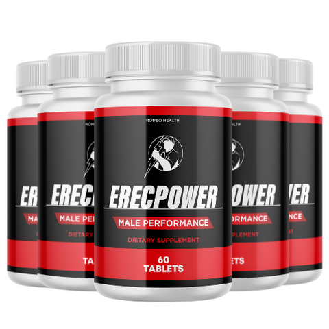 (5 Bottles) ErecPower - Dietary Supplement 60 Capsules (5 Bottles) ErecPower - Dietary Supplement 60 Capsules