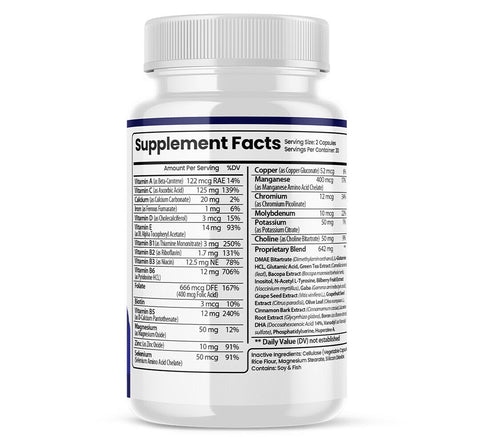 ADVANCED BRAIN BOOSTER Supplement Memory Focus Clarity Nootropic Support ADVANCED BRAIN BOOSTER Supplement Memory Focus Clarity Nootropic Support