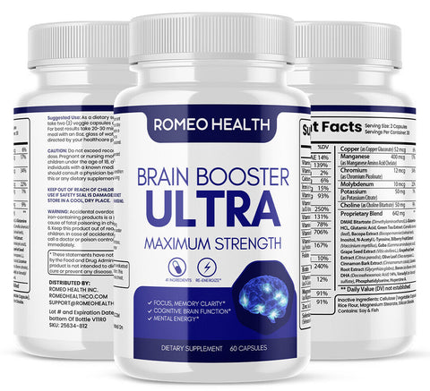 ADVANCED BRAIN BOOSTER Supplement Memory Focus Clarity Nootropic Support ADVANCED BRAIN BOOSTER Supplement Memory Focus Clarity Nootropic Support