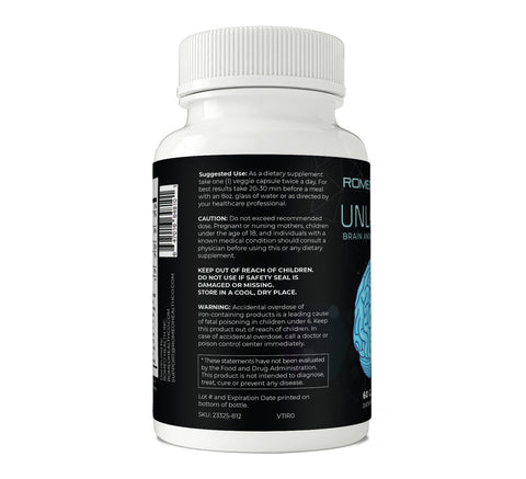 Nootropic Brain Booster Supplement Improve Brain Focus, Clarity & Memory - 60ct Nootropic Brain Booster Supplement Improve Brain Focus, Clarity & Memory - 60ct