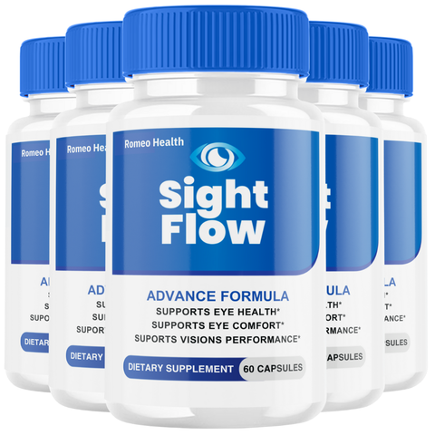 Sight Flow Support Healthy Eye Vision & Function SightFlow (5 Bottle)