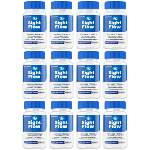 Sight Flow Support Healthy Eye Vision & Function SightFlow (12 Bottle)
