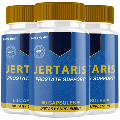 Jertaris Official Pills Advanced Prostate & Bladder Support Formula (3 Bottle)