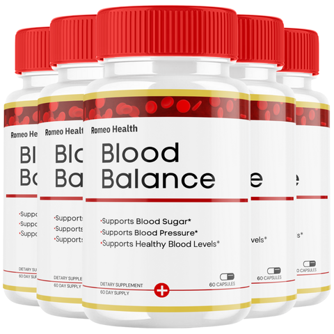 Blood Balance Official Pills Advanced Support BloodBalance Formula (5 Bottle)