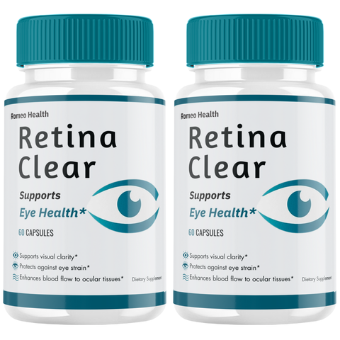 Retina Clear Official Capsules, RetinaClear Eye Healthy Vision Support (2 Bottle)