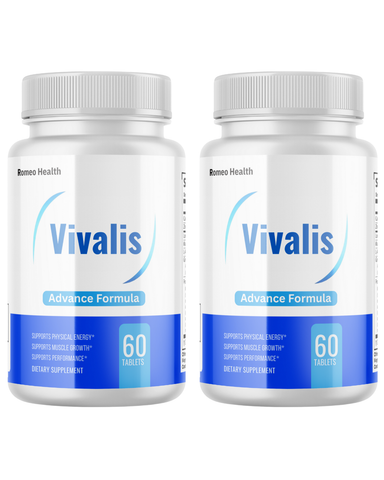 ( 2 Pack ) Vivalis Advanced Vitality Support Supplement Maximum Strength Formula 60 Tablets
