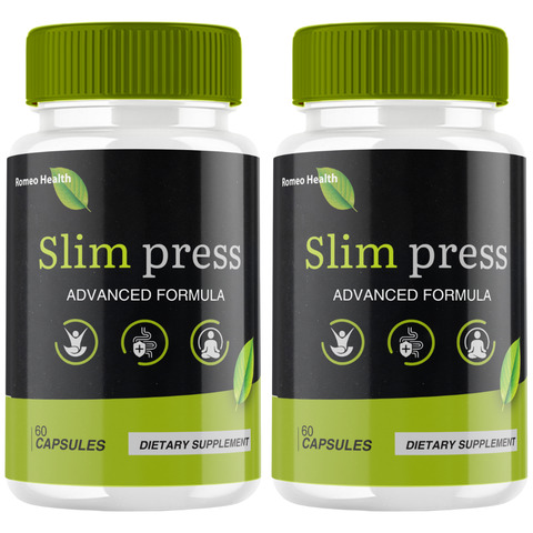 Slimpress Capsules, Official Slim-Press Natural weight loss (2 Bottle)