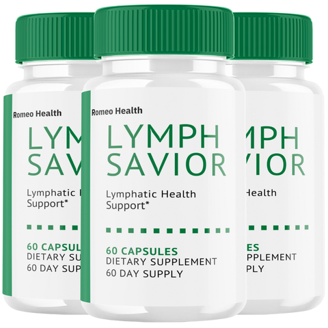 Lymph Savior Advanced Lymphatic Health Support (3 Bottle)