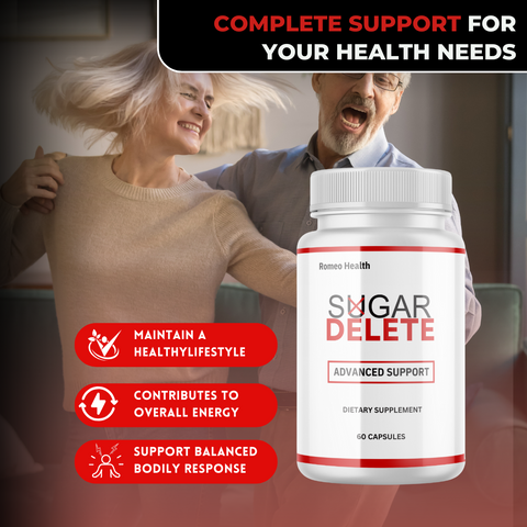 (2 Pack) Sugar Delete Blood Support Pills, Advanced Blood Health Capsules 60ct