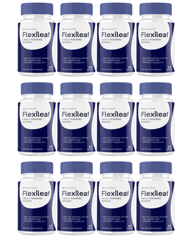 FlexiLeaf Official Optimal Flexibility For Joint & Nervous System Support (12 Bottle)