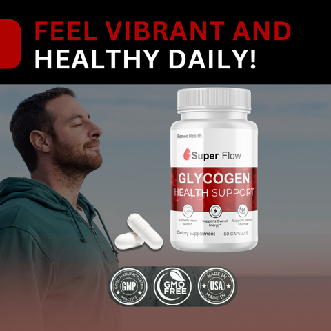 (2 Pack) Super Flow Glyco Optimizer - SuperFlow Advanced Glycogen Support Pills 60ct