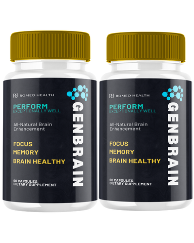 GenBrain Official Optimum Brain Cognitive And Memory Support (2 Bottle)