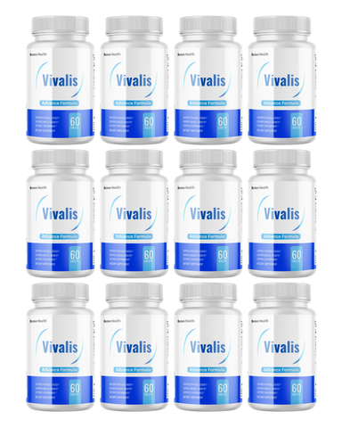 ( 12 Pack ) Vivalis Advanced Vitality Support Supplement Maximum Strength Formula 60 Tablets