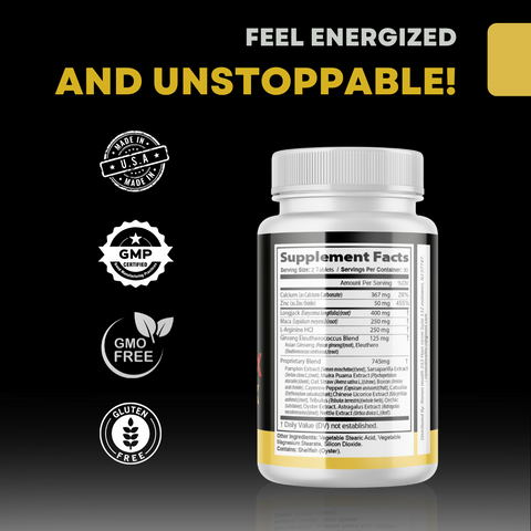 ( 2 Pack ) Vigortrix Men Vitality TabletsNatural Energy & Stamina Support for Men 60ct