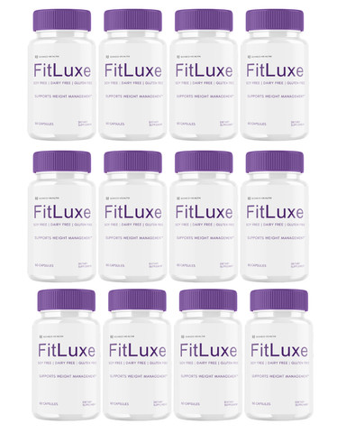 FitLuxe Official Weight & Overall Health (12 Bottle)