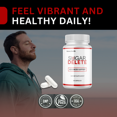 (2 Pack) Sugar Delete Blood Support Pills, Advanced Blood Health Capsules 60ct