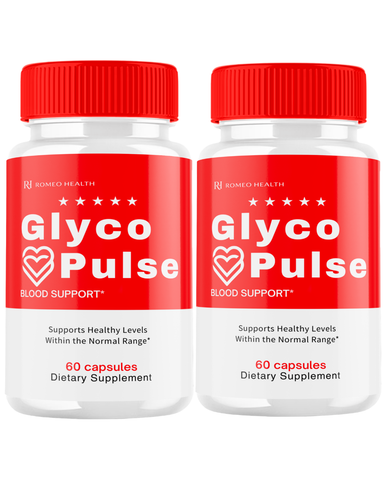 Glyco Pulse Official Optimal Blood And Circulation Support (2 Bottle)
