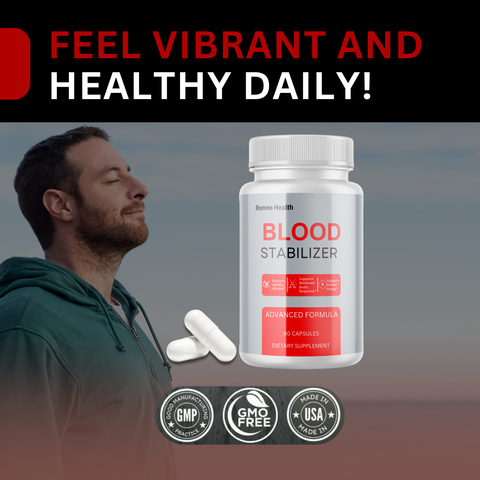 (6 Pack) Blood Stabilizer Capsules, All-Natural Health Support Formula 60ct