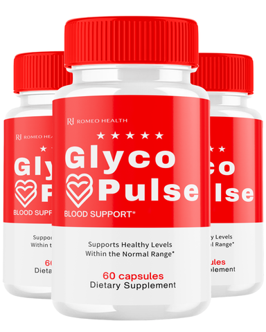 Glyco Pulse Official Optimal Blood And Circulation Support (3 Bottle)