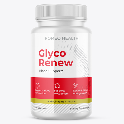 (2 Bottles) Glyco Renew Blood Support Pills (60 Capsules)