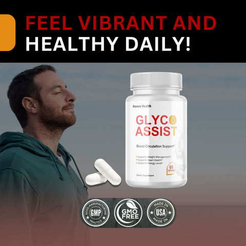 (3 Pack) Glyco Assist Glycogen Support Capsules, Advanced Blood Formula (60ct)