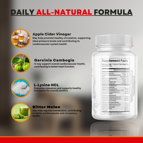 (3 Pack) Glyco Assist Glycogen Support Capsules, Advanced Blood Formula (60ct)