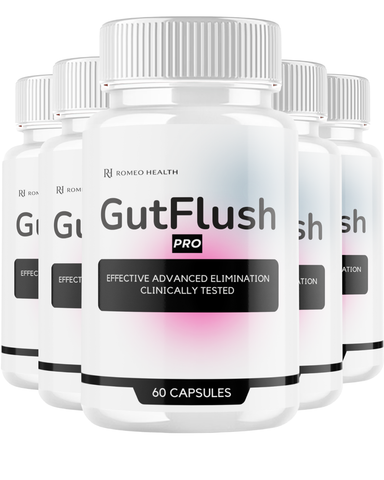 GutFlush Official Healthy Weight Loss (5 Bottle)