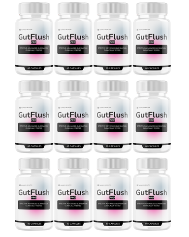 GutFlush Official Healthy Weight Loss (12 Bottle)