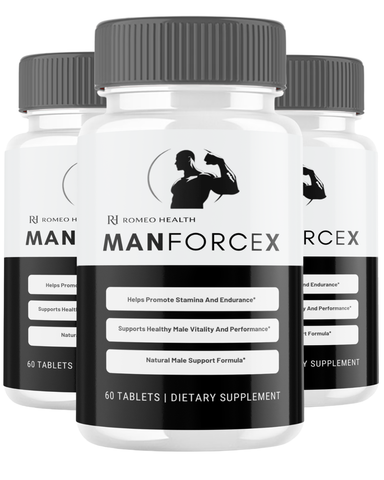 ManForceX Official Advanced Male Support (3 Bottle)