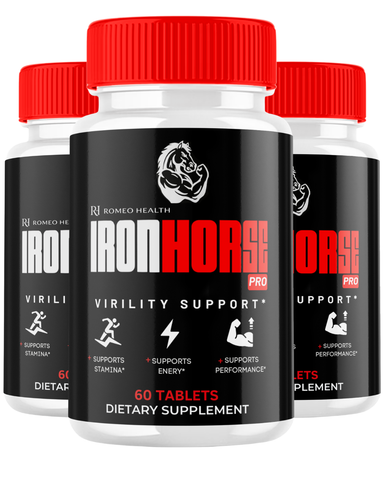 IronHorse Official Peak Male Performance And Stamina (3 Bottle)