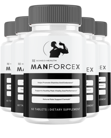 ManForceX Official Advanced Male Support (5 Bottle)