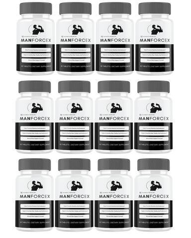ManForceX Official Advanced Male Support (12 Bottle)