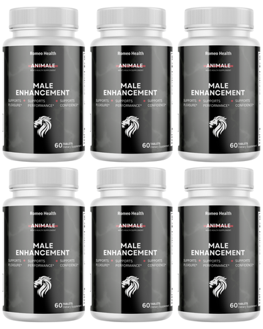 ( 6 Pack ) Animale Male Tablets- Animale Male Vitality Support Supplement OFFICIAL
