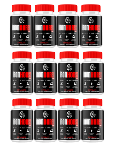 IronHorse Official Peak Male Performance And Stamina (12 Bottle)