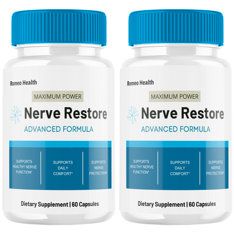 Nerve Restore Official Advanced Formula Nerve Supplement (2 Bottle)