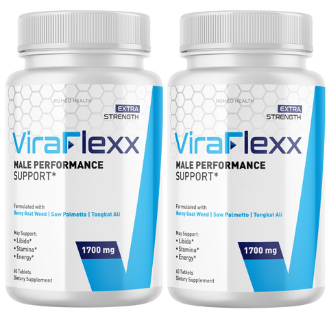 (2 Bottles) Viraflexx -  Male Performance Dietary Supplement