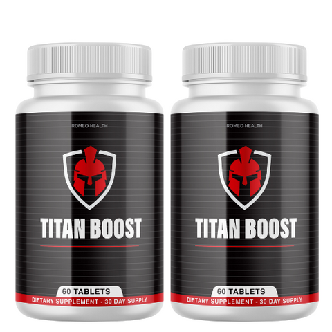 (2 Bottles) Titan Boost - Male Enhancement Dietary Supplement