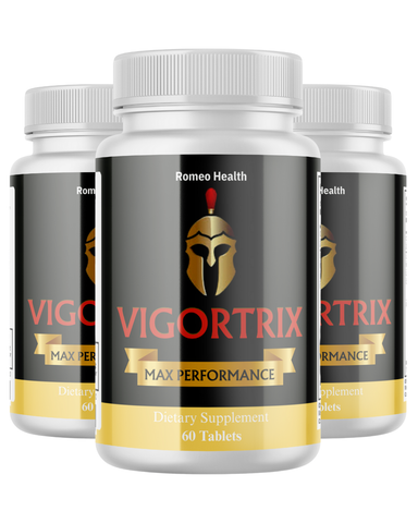 ( 3 Pack ) Vigortrix Men Vitality TabletsNatural Energy & Stamina Support for Men 60ct