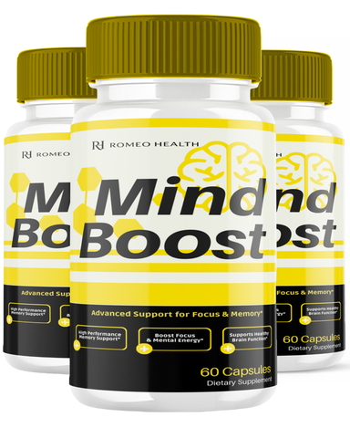 Mind Boost Official Advanced Mind And Cognitive Boost (3 Bottle)