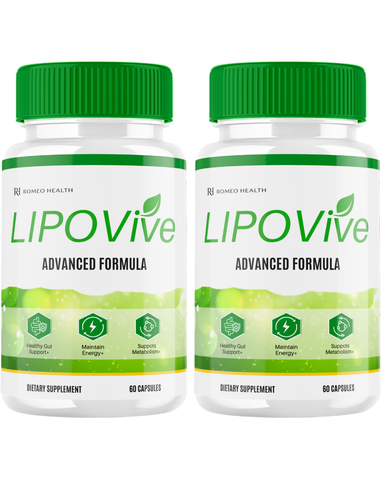 LipoVive Official Enhance Overall Wellness And Weight Management (2 Bottle)