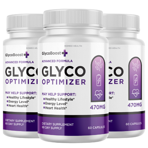 (3 Pack) Glyco Optimizer - Advanced Formula Support Dietary Supplement