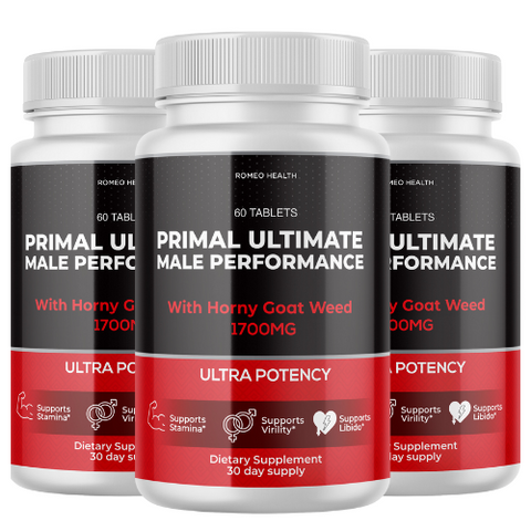 (3 Pack) Primal Ultimate - Male Enhancement Pro Dietary Supplement