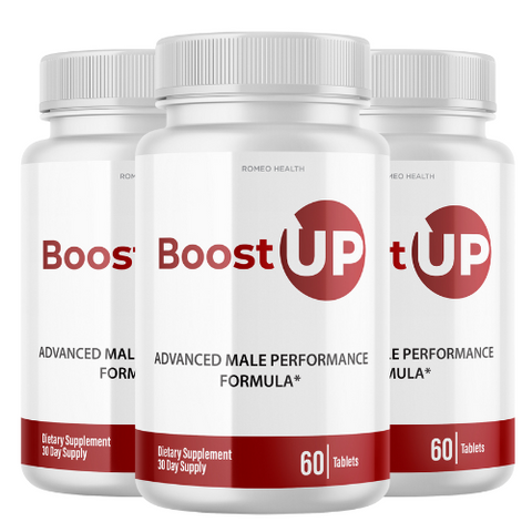 (3 Bottles) Boost Up - Advanced Male Performance Dietary Supplement