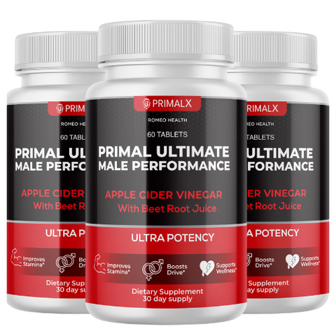 (3 Pack) Primal X - Male Performance Enhancement Pro Dietary Supplement