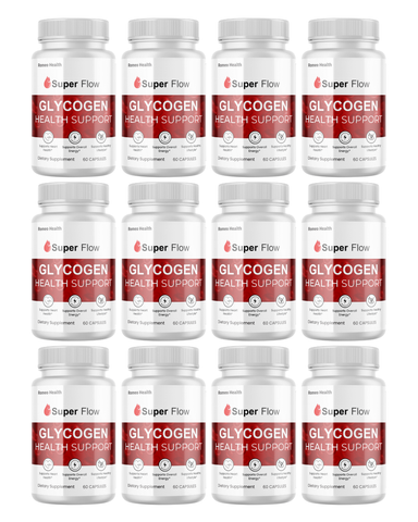 (12 Pack) Super Flow Glyco Optimizer - SuperFlow Advanced Glycogen Support Pills 60ct
