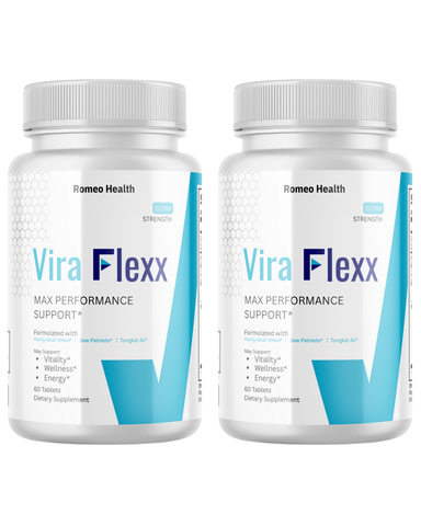 (2 Pack) Viraflexx Tablets, Vira Flexx Men Dietary Supplement Tablets