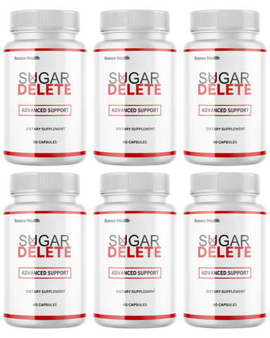 (6 Pack) Sugar Delete Blood Support Pills, Advanced Blood Health Capsules 60ct