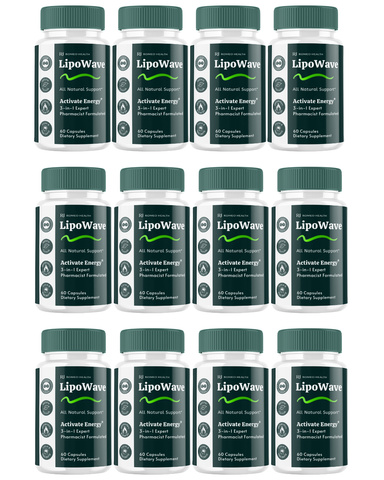 LipoWave Official Weight Support And Overall Wellness (12 Bottle)
